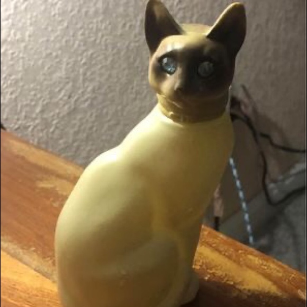 Really Cool siamese Cat Avon bottle””Vintage “” - Picture 2 of 9